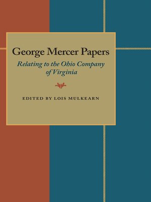 cover image of George Mercer Papers